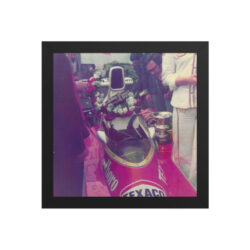 Emerson Fittipaldi's McLaren M23 Framed Print - 1975 British Grand Prix